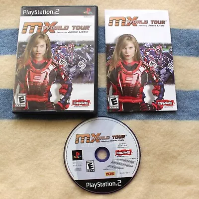 MX World Tour Featuring Jamie Little Sony PlayStation 2 2005 Ps2 Motocross Game • $6.99