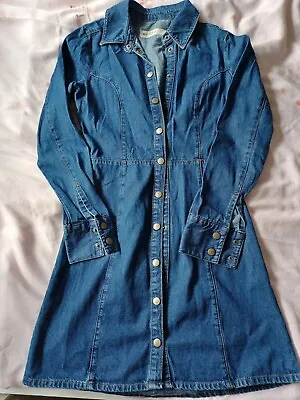 £4 • Buy Asos Denim Jean Dress Size 4