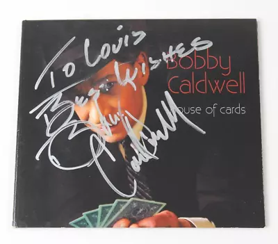 Bobby Caldwell - House Of Cards CD Signed Autographed • $39.95