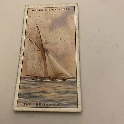 Ogdens Cigarette Cards Yachts & Motor Boats 1930 13 The Coila • £1.50