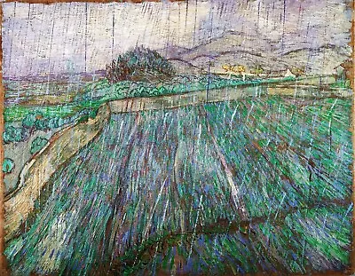 Dutch Rain Painting By Vincent Van Gogh Reproduction • $50.99