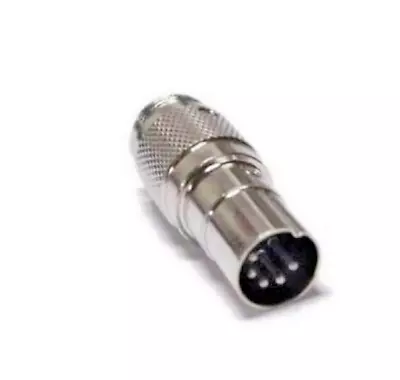 Workman C4p5din 5 Pin Din To 4 Pin Cobra Mic Adapter • $5.77