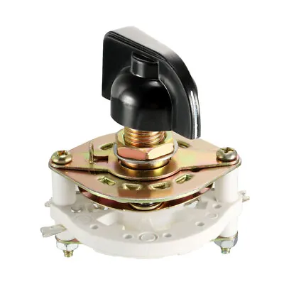 1P6T 1 Pole 6 Position 1 Deck Band Channel Rotary Switch Selector With Knob • $14.91