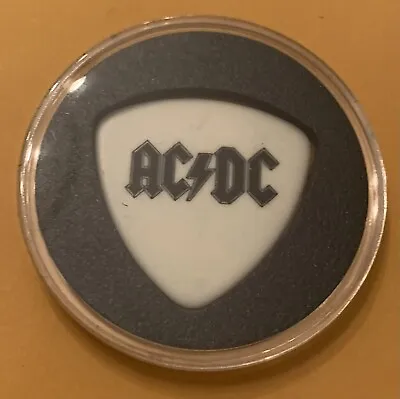 AC/DC Cliff Williams Photo Concert-Used Bass Guitar Pick - 2009 Black Ice Tour • $19.99
