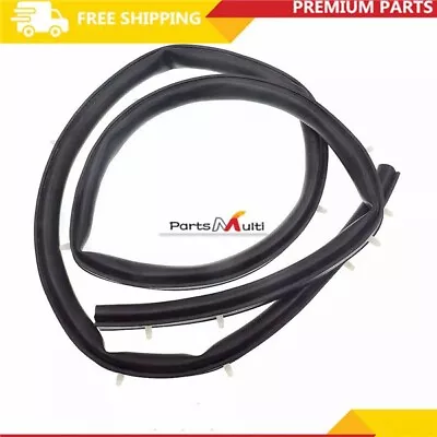 1PC Rear Hood Rubber Seal WeatherStrip For Mitsubishi Pajero Montero 2001-2006 • $18.99