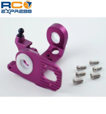 Hobby Etcetera HPI Micro RS4 Purple Adjustable Aluminum Motor Mount MH1307A • $17.49