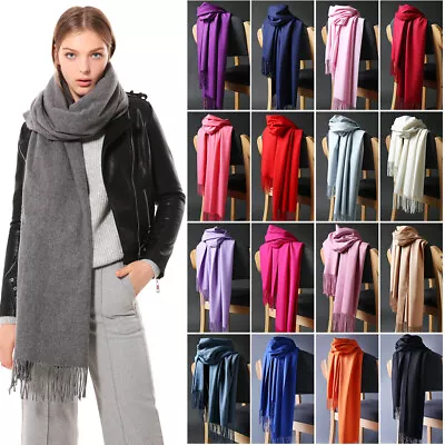 £10.99 • Buy 70x200cm  Cashmere Shawl Scarf Winter Warm Luxury Blanket Wrap Neckerchief