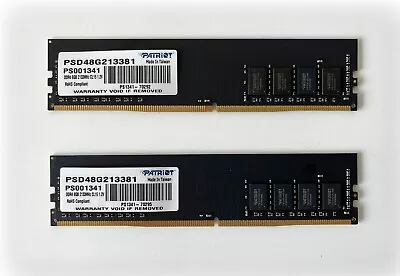 Patriot 8GB DDR4 2133MHz Desktop Memory • $32