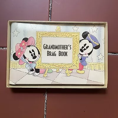 Vintage Disney Photo Album Mickey Minnie • $9.95