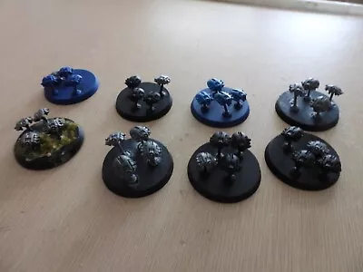 Citadel Warhammer 40k Wargaming Plastic Figures Necron Scarab Swarms X8 Bases • £0.99