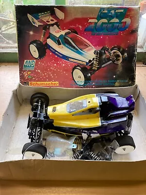 Vintage Scumacher CAT 2000 RC Car • £103