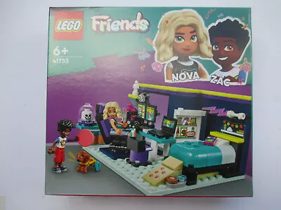 LEGO Friends -*NOVA'S ROOM* With NOVA ZAC & PICKLE The Dog #41755 6+ NEW! • $25