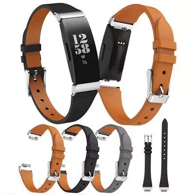 Brand New Leather Band Watch Wristwatch Strap For Fitbit Inspire/Inspire HR • $16.29