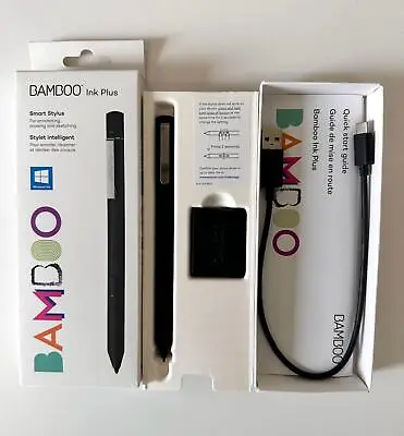 Wacom - Bamboo Ink Plus Stylus - Black CS322AK0A • $32.99