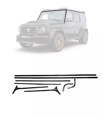 W463A Brabus Style Carbon Upper Moldings Roof Trim Set W464 G Class Mercedes G63 • $2688