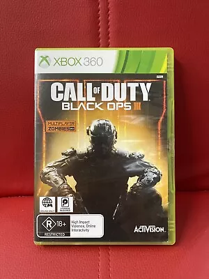 Call Of Duty Black Ops III 3 Xbox 360 • $27.50