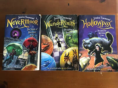 Nevermoor Series By Jessica Townsend - 3 Paperback Book Set • $26