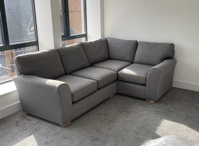 £560 • Buy Next Stamford - Corner Sofa - Grey - RRP £1,999
