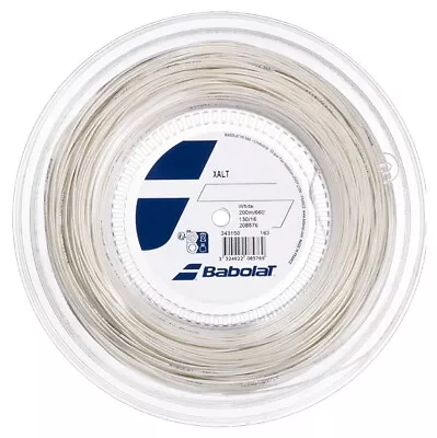 Babolat XALT 16G 1.30mm (white) 660ft 200m Tennis String Reel • $249