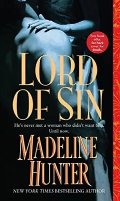 Lord Of Sin (Seducer): 6 By Hunter Madeline Book The Cheap Fast Free Post • £4.10