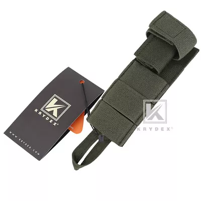KRYDEX Radio Antenna Relocator Tactical Antenna Retention Strap Hold Pouch Camo • $11.95
