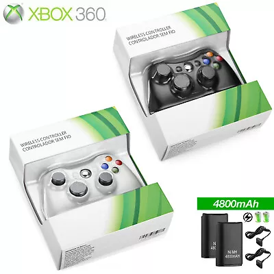 For Microsoft Xbox 360 PC WIN 7 8 10 Wireless Game Controller Gamepad Joystick • $17.59