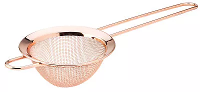 Copper Fine Mesh Strainer Cocktail Making Strainer For Bars & Pubs Pack Of 6 • £29.79