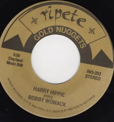 Bobby Womack – Harry Hippie / I'm Looking For A Love 1992 Ripete  R&B Soul EX • $8