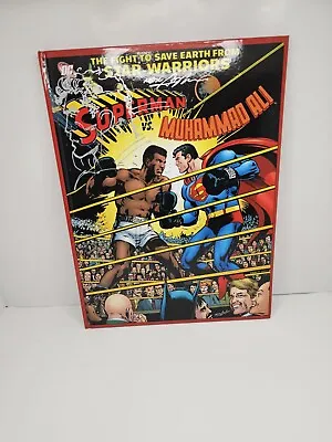 Neal Adams SIGNED Superman Vs. Muhammad Ali OVER-SIZED GIANT SIZE Hardcover 🔑 • $514.99