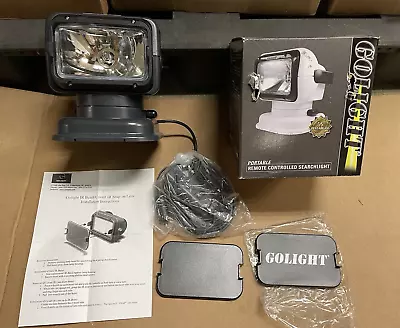 NEW Black GOLIGHT 5150-12IR Magnetic Base Remote Control Spotlight Searchlight • $189.99