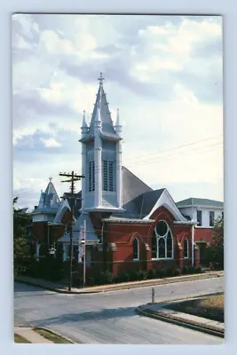 1960's. First Methodist Church. Mckinney Texas. Postcard. Jb2 • $7
