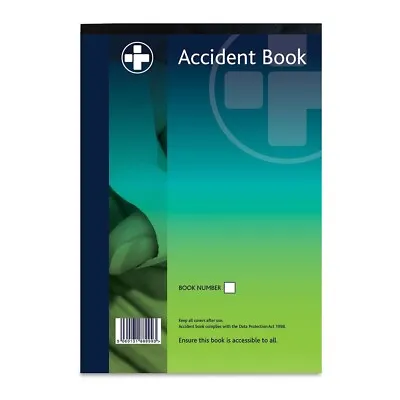 £5 • Buy Reliance Medical  40 Page Accident Book Pack Of 6