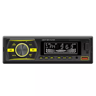 Car Audio MP3 Player Single 1DIN Stereo Radio Bluetooth In-Dash FM USB TF AUX-IN • $27.80