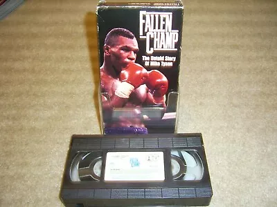 Fallen Champ VHS The Untold Story Of Mike Tyson 1993 NR • $24.99