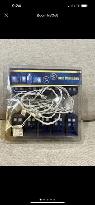 $19.20 • Buy Doctor Who Tardis String Lights 9ft