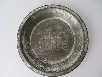 Vintage Helen Gates Pie Tin Plate 9   #9523 • $12.19