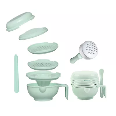 Baby Infant Food Fruit Vegetable Grinder Bowl Mill Blender Masher Set • £14.68