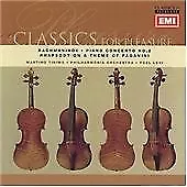 Philharmonia Orchestra : Rachmaninov - Piano Concerto 2 / Paganini Rhapsody CD • £2.07