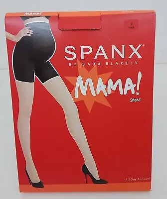 Spanx By Sarah Blakely Women's Shapewear Mama Short Size A Black Stretch New* F1 • £6.99