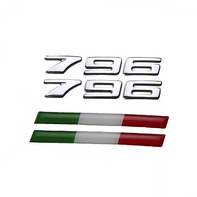  Universal Motorcycle 3D Raise Emblem Stickers Decals Set For Ducati Monster 796 • $10.39