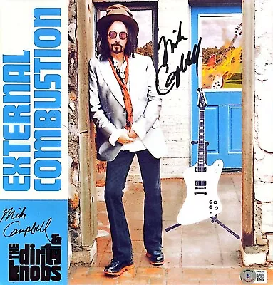 Mike Campbell & The Dirty Knobs External Combustion LP & Signed Album Flat (BAS) • $149.99