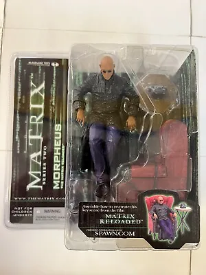 McFarlane Toys The Matrix Reloaded Series Two ~ Morpheus ~ 6  Figure ~ UNOPENED • $89.99