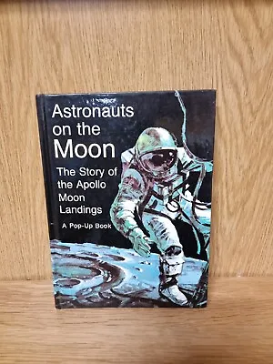 £7 • Buy Astronauts On The Moon Pop-up Book. By Stanley Hendricks. 1970 (19a)