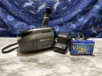 Panasonic PV-L550D VHS-C Camcorder Video Camera Tested Working BAD BATTERY • $64.99