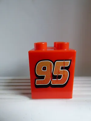 Mega Bloks Disney Cars 'Lightning McQueen' Spare Red Brick No.95 • £9.99