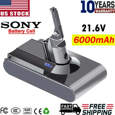 $23.89 • Buy 6000mAh SONY Battery For Dyson V8 Absolute Animal Cordless Vacuum Cleaner SV10