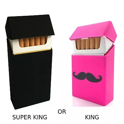 £5.91 • Buy Silicone Cigarette Case Pack Cover Box Holder King Size And Super King To Choose