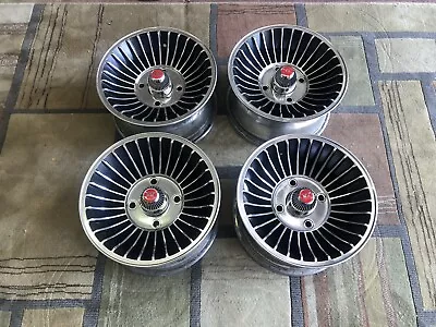 $849.99 • Buy (4) VINTAGE 14x7 30 SPOKE REAL WESTERN TURBINE WHEELS 4on 130mm VW 4-LUG BUG RIM