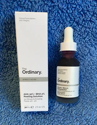 The Ordinary AHA 30% + BHA 2% Peeling Solution - 30mls - MELB SELLER • $41.75