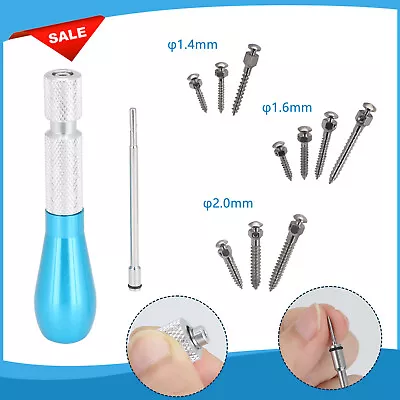 Dental Mini Implants Micro Screw Titanium Alloy Orthodontic Screwdriver 10 Sizes • $19.99